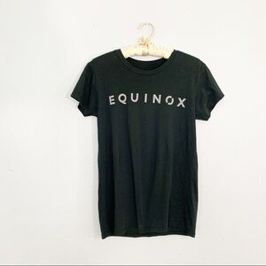 EQUINOX Black Tee IT’S NOT FITNESS IT’S LIFE